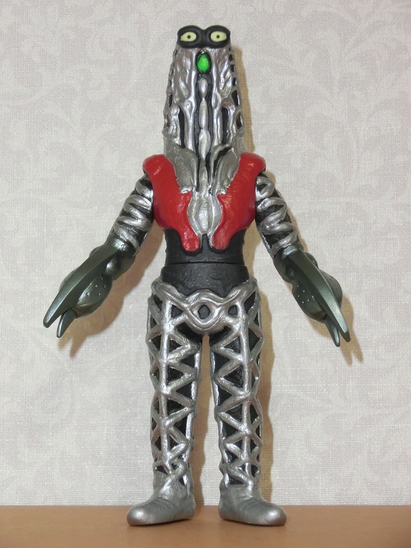 反重力宇宙人　ゴドラ星人　ウルトラ怪獣500 ソフビ △ ウルトラ怪獣500 反重力宇宙人 ゴドラ星人 06 ライブサイン